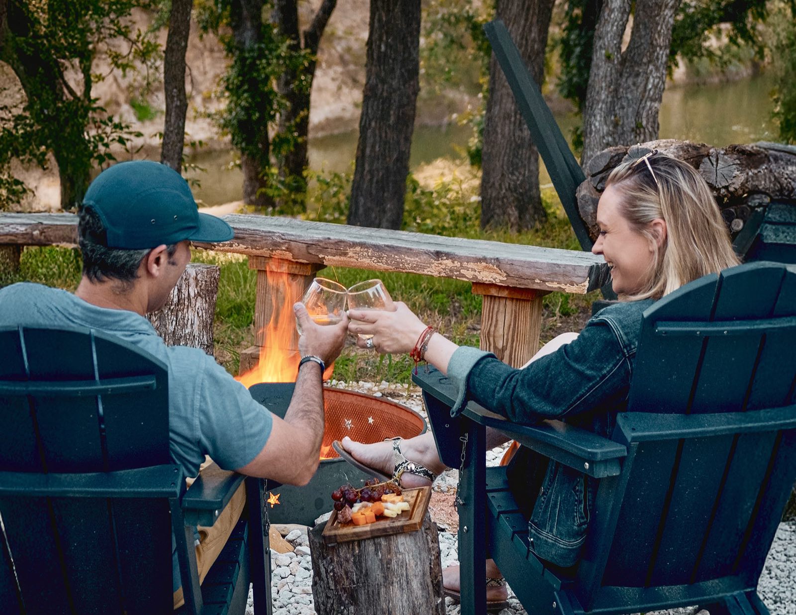 A toast by the fire